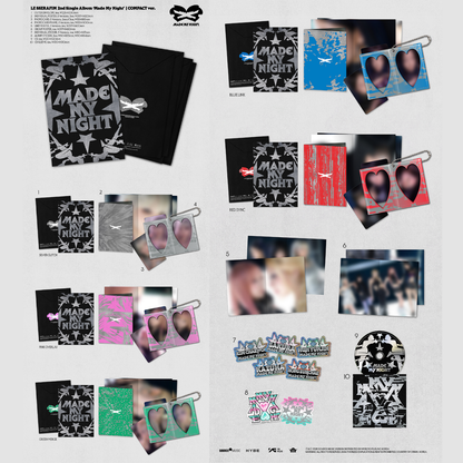 [PREORDER DEADLINE 8/9] LE SSERAFIM 2nd Single Album ‘Made My Night’ - COMPACT ver.