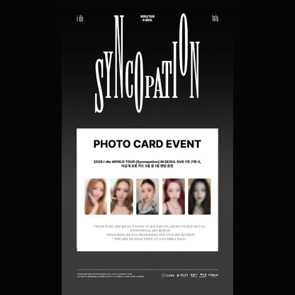 [PREORDER] i-dle WORLD TOUR <Syncopation> IN SEOUL DVD