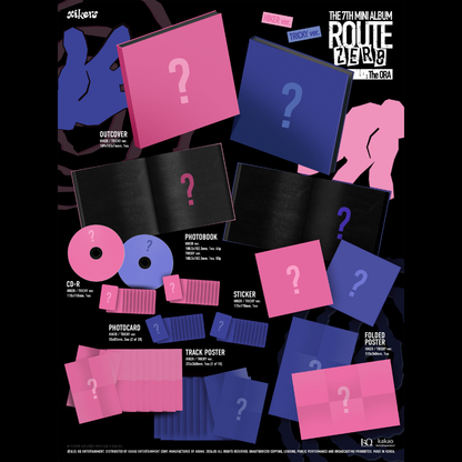 xikers 7TH MINI ALBUM [ROUTE ZERO : The ORA] - Standard ver.