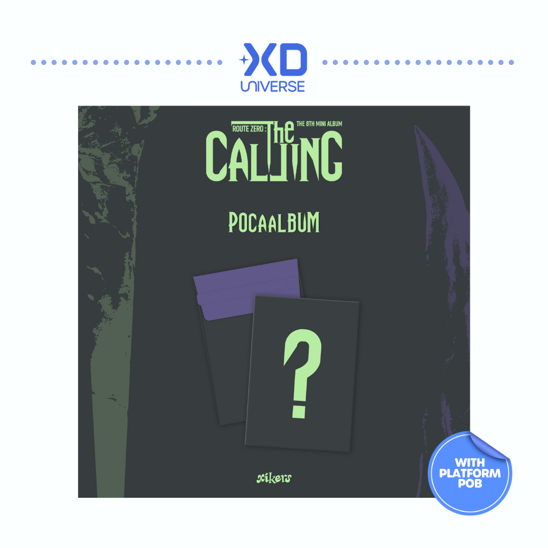 [PREORDER DEADLINE 30/10] xikers 8TH MINI ALBUM 'ROUTE ZERO : The CALLING' - Pocaalbum ver.