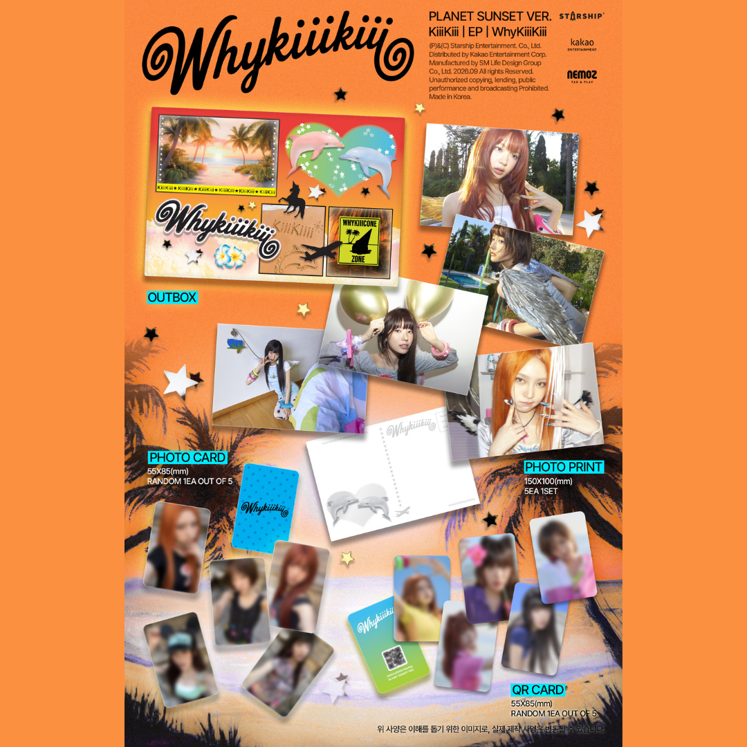 [PREORDER] Kiki (KiiiKiii) - EP Album [WhyKiiiKiii] (Limited Edition)
