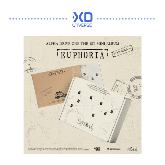 [POB] ALPHA DRIVE ONE THE 1ST MINI ALBUM [EUPHORIA] (STAR ROAD ver.)