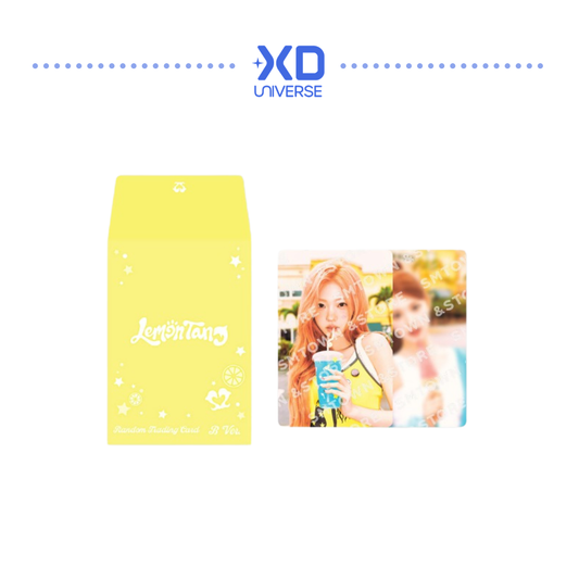 Hearts2Hearts The 2nd Mini Album [Lemon Tang] Official Merchandise - Random Trading Card (B ver.)