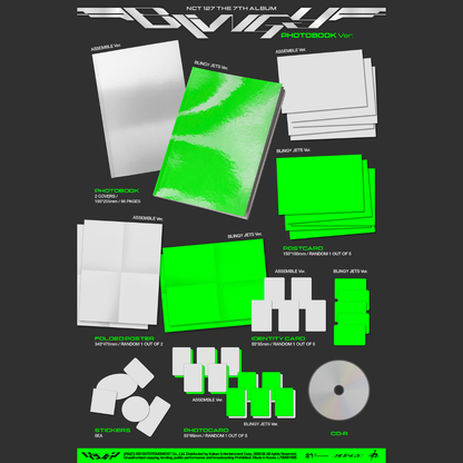 [PREORDER DEADLINE 21/8] NCT 127 The 7th Album [BLINGY] - Photobook Ver.