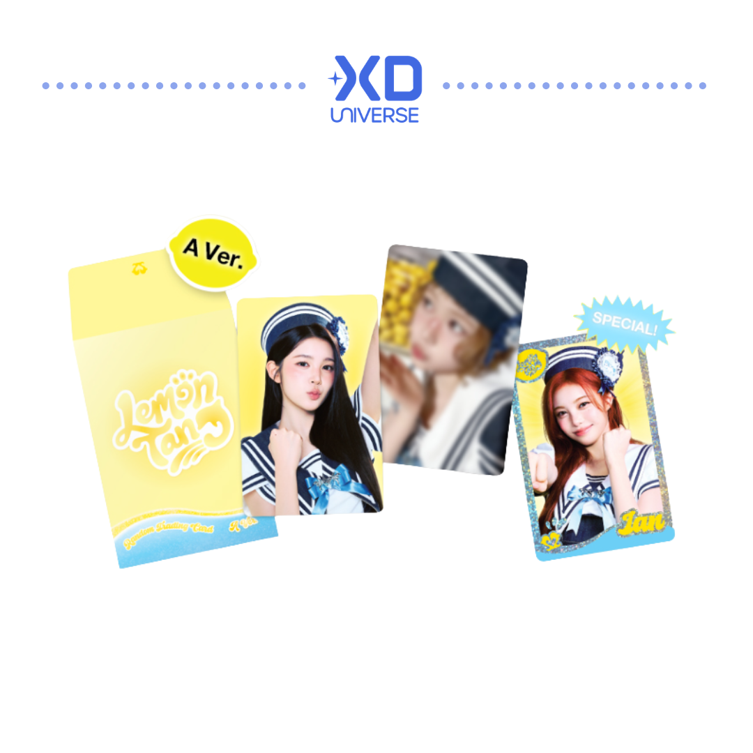 [PREORDER DEADLINE 10/7] Hearts2Hearts The 2nd Mini Album [Lemon Tang] Official Merchandise - Random Trading Card (A ver.)