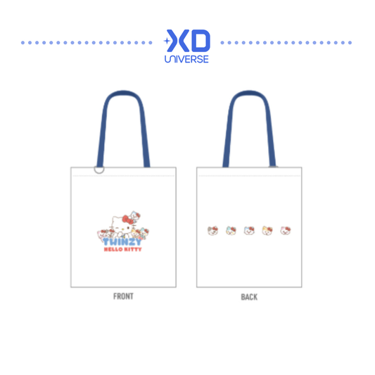[PREORDER DEADLINE 28/8] <TWINZY X HELLO KITTY> OFFICIAL MERCH - Tote Bag