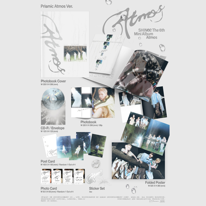[PREORDER] SHINee The 6th Mini Album [Atmos] - PrIsmIc Atmos Ver.
