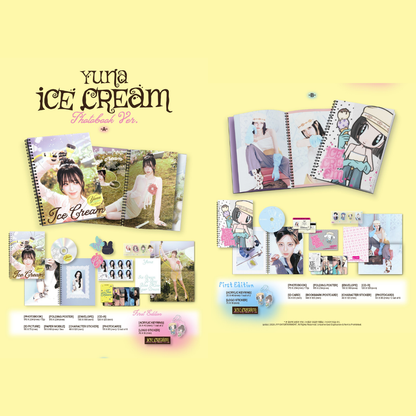 ITZY YUNA <Ice Cream> ALBUM - PHOTOBOOK VER.