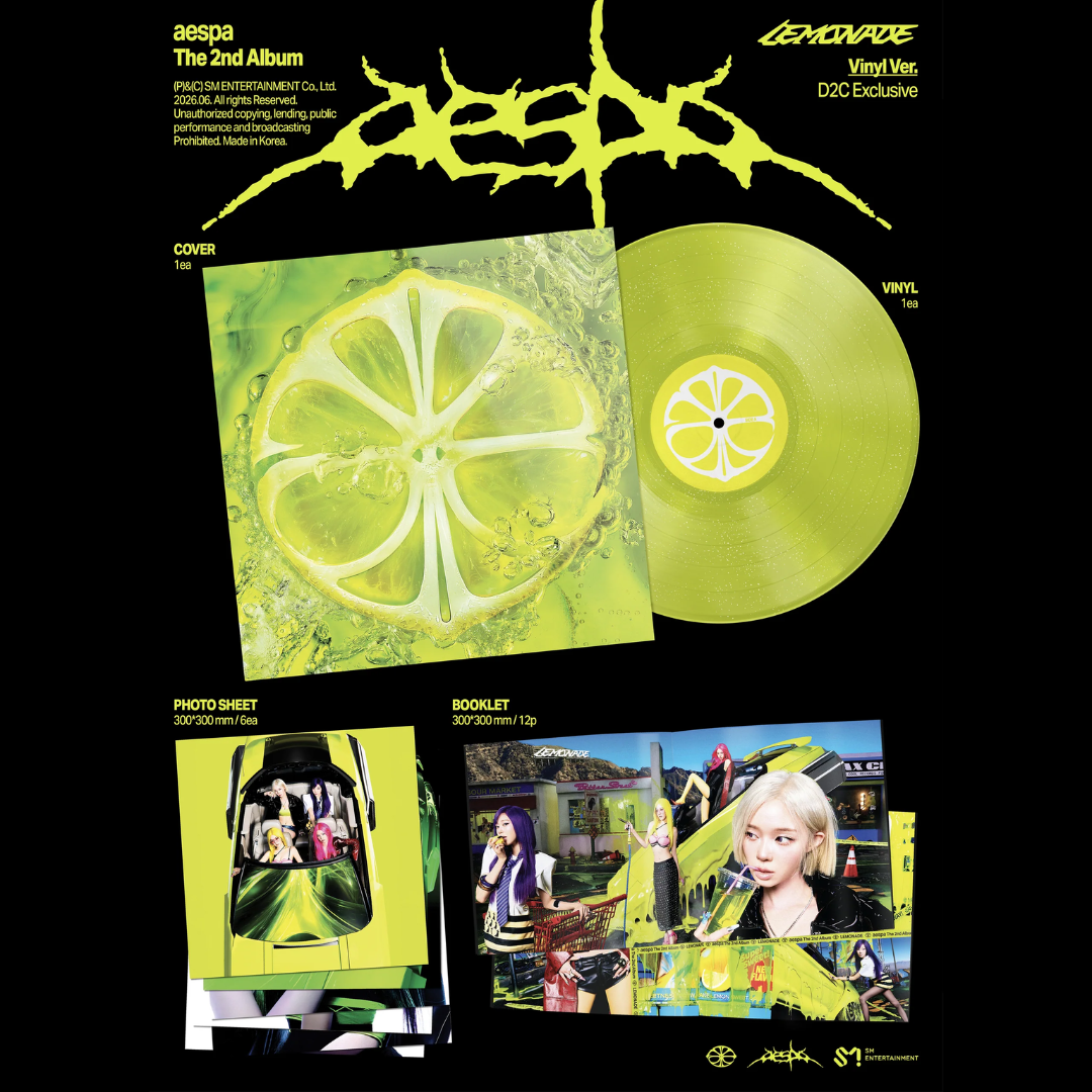 [PREORDER] aespa The 2nd Album 'LEMONADE' US Exclusive Vinyls