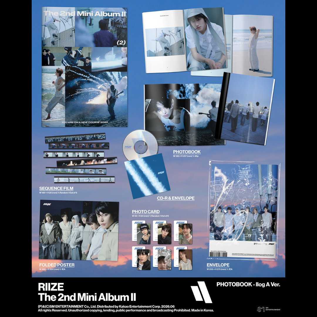 RIIZE The 2nd Mini Album [II] - Photobook Ver.