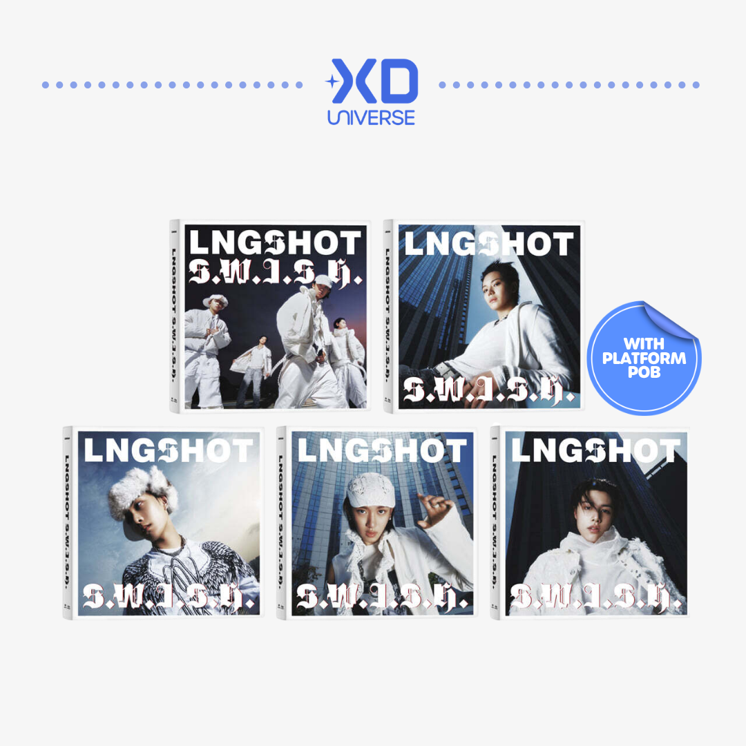 [PREORDER DEADLINE 7/11] LNGSHOT EP ALBUM [S.W.I.S.H.] - Standard ver.
