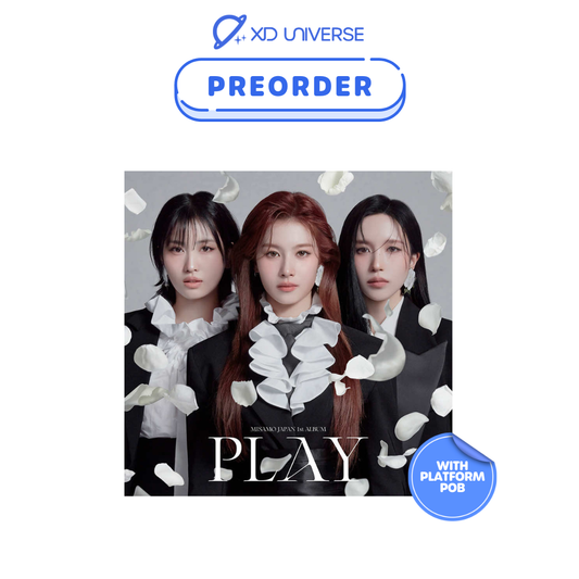 [WITH JYP JAPAN POB] MISAMO JAPAN 1st ALBUM『PLAY』- LIMITED EDITION B