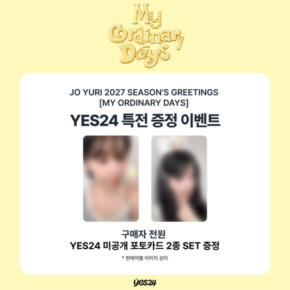 [PREORDER] JO YURI 2027 Season's Greetings [MY ORDINARY DAYS]
