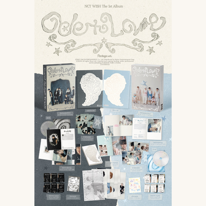 [FIRST PRESS] NCT WISH 1st Album [Ode to Love] - Package Ver.