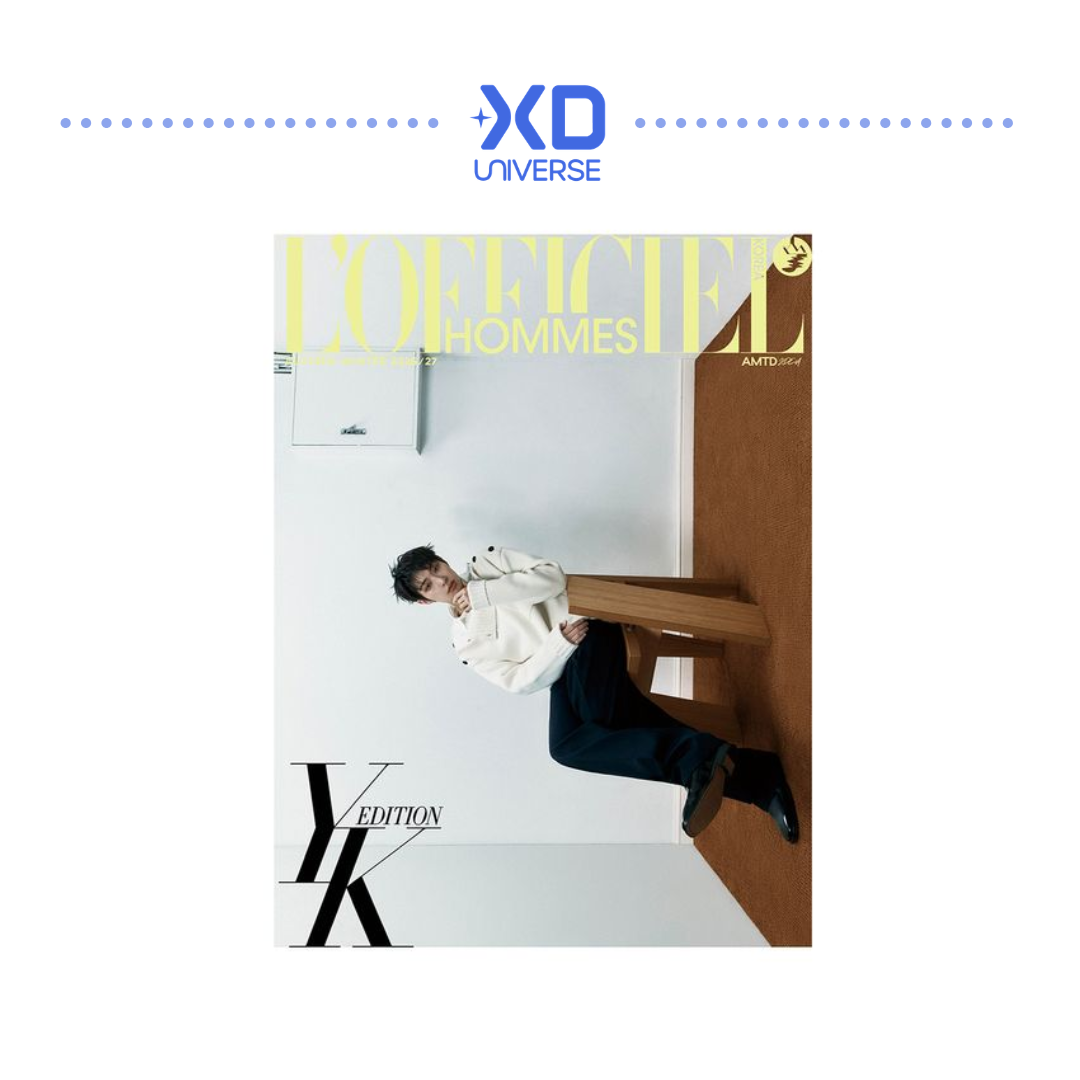 [PREORDER] ATEEZ MINGI L'Officiel Hommes 2026 FW Magazine