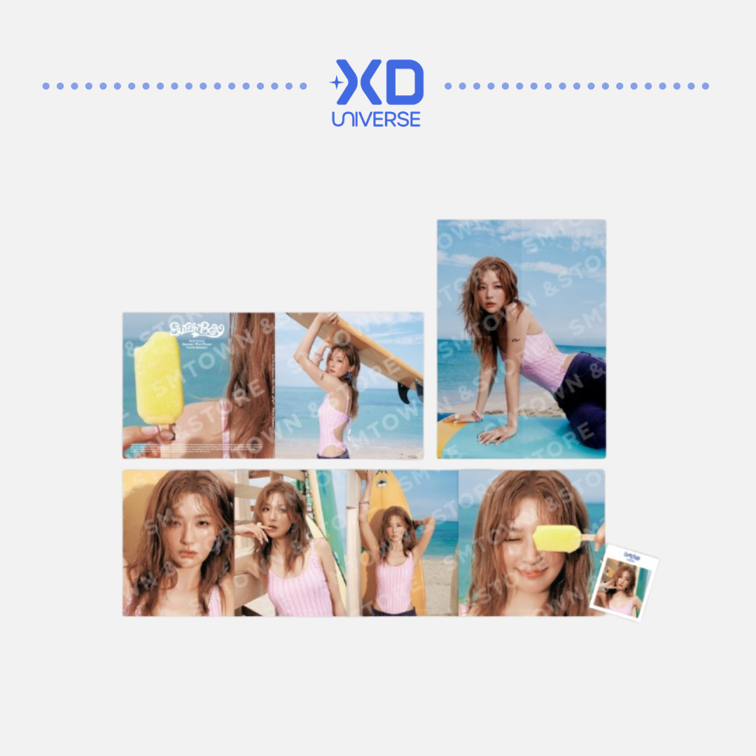 [PREORDER DEADLINE 14/8] Red Velvet 'Velvet Summer' Mini Album Official MD - Photo Package
