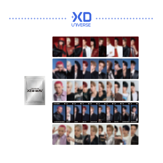 [PREORDER] TREASURE 4th MINI ALBUM [NEW WAV] OFFICIAL MERCH - TRADING PHOTOCARD