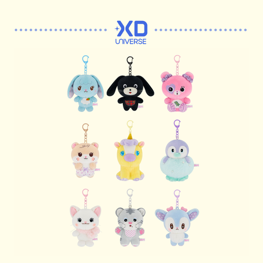 [PREORDER DEADLINE 6/11] TWICE 11TH ANNIVERSARY POP-UP STORE <TWICE THE THRILL> OFFICIAL MERCH - TDOONGZ PLUSH KEYRING