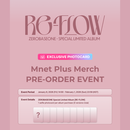 [PREORDER] ZEROBASEONE Special Limited Album [RE-FLOW]