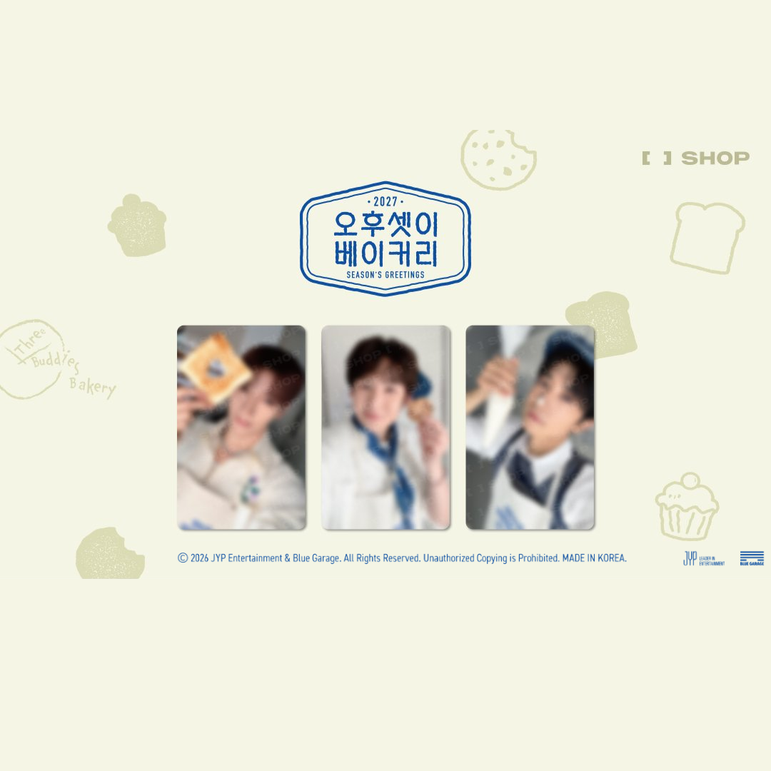 [PREORDER DEADLINE 8/10 ] 2PM 2027 Season's Greetings [Three Buddies Bakery]