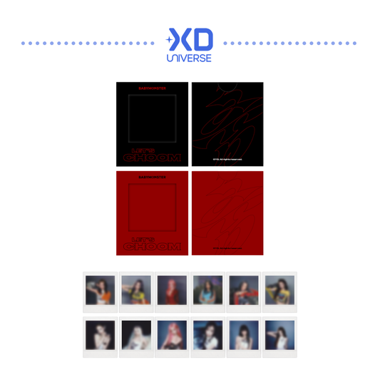 [PREORDER] BABYMONSTER 3rd MINI ALBUM [춤 (CHOOM)] OFFICIAL MERCH - INSTANT PHOTO PACKAGE