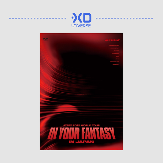 [PREORDER] ATEEZ 2025 WORLD TOUR [IN YOUR FANTASY] IN JAPAN DVD