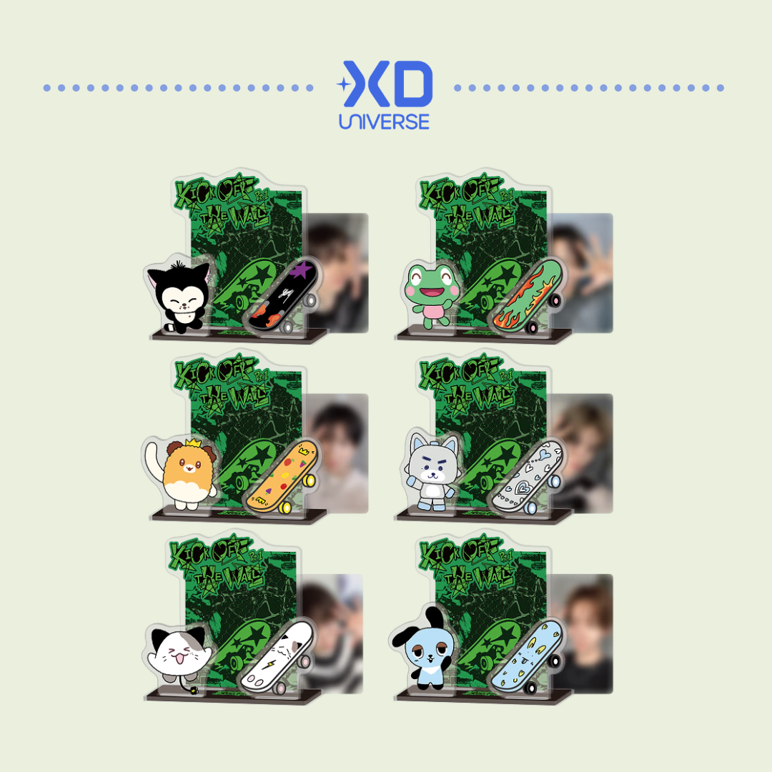 [PREORDER DEADLINE 16/10] KickFlip KICK OFF THE WALL : KICKDOONGS BREAK OUT POP-UP STORE OFFICIAL MD - SECRET ACRYLIC STAND