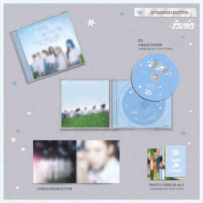 [PREORDER DEADLINE 31/8] izna JAPAN 1st MINI ALBUM『HANDLE WITH CARE』- Standard Edition