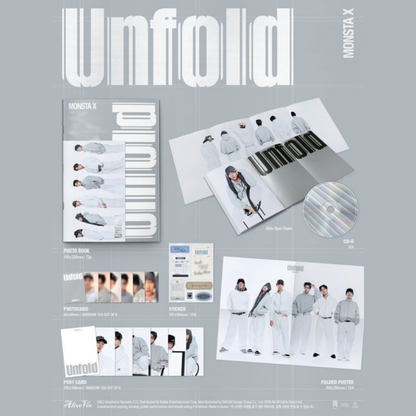 MONSTA X NEW ENGLISH ALBUM 'Unfold' - Alive Ver.