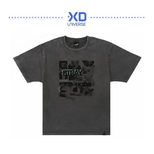 [PREORDER DEADLINE 22/10] Stray Kids World Tour <RUN IT JAPAN> Official Goods - Photo T-Shirt