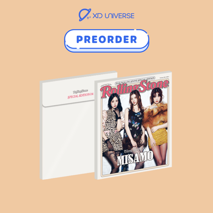 [PREORDER] TWICE MISAMO Rolling Stone Korea Special Issue 4 Magazine