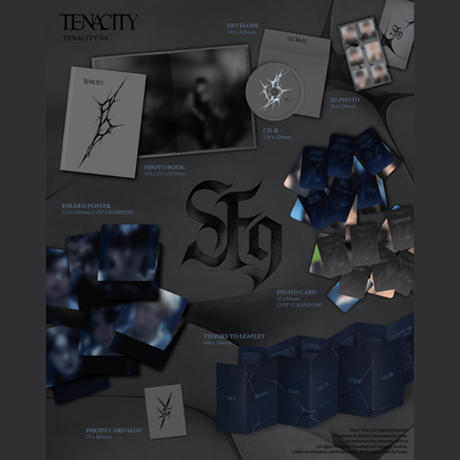 [PREORDER DEADLINE 23/8] SF9 2nd Album [TENACITY] - TENACITY VER.