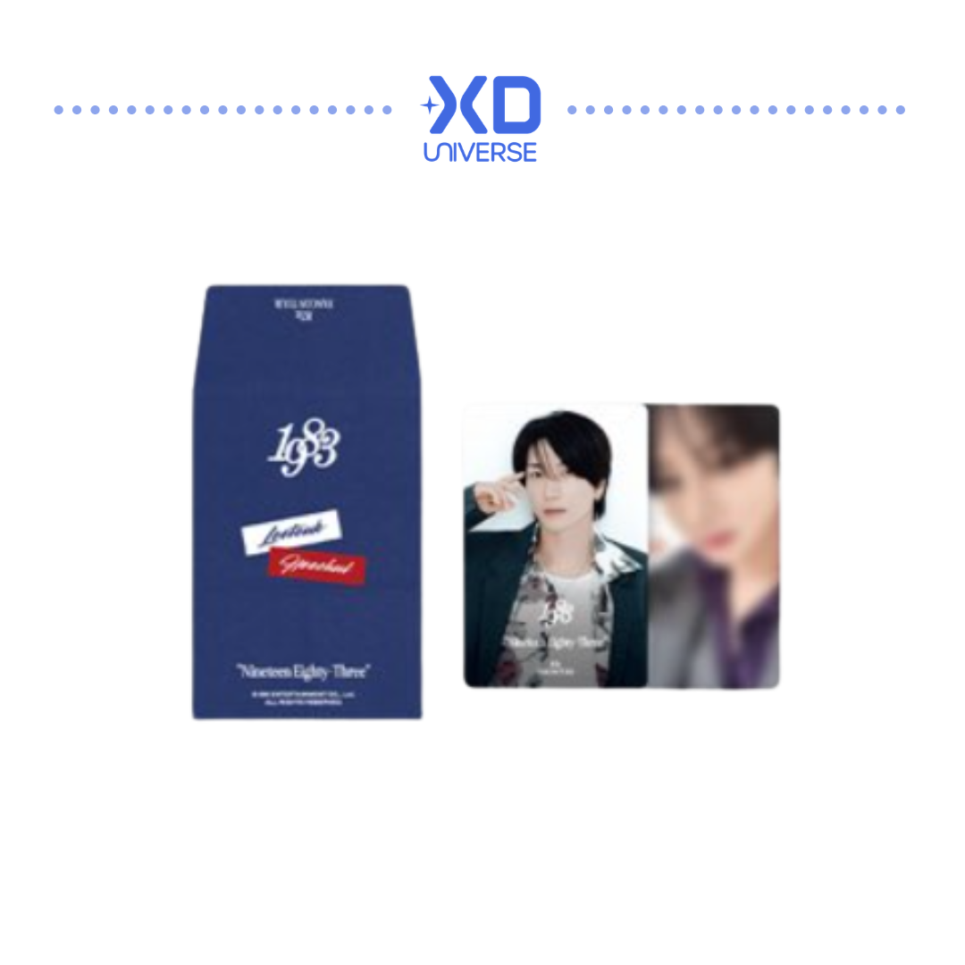 [PREORDER DEADLINE 27/7] SUPER JUNIOR-83z FANCON TOUR [1983] IN SEOUL OFFICIAL MERCHANDISE - RANDOM TRADING CARD