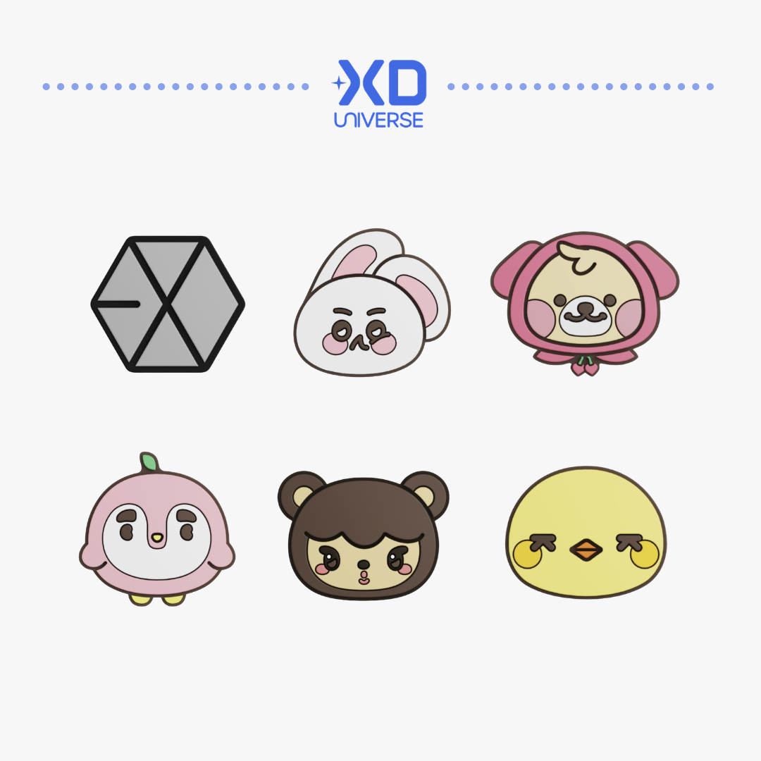[PREORDER] EXO OFFICIAL LIGHT TOK BAND PARTS