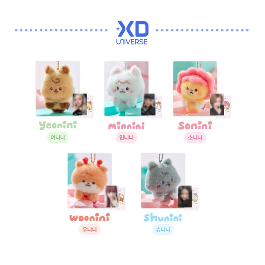 i-dle minini baby POP-UP Merch - Plush Magnet Keyring