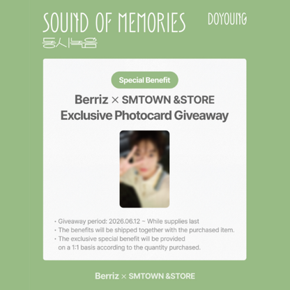 [PREORDER] NCT DOYOUNG [동시녹음(SOUND OF MEMORIES)]