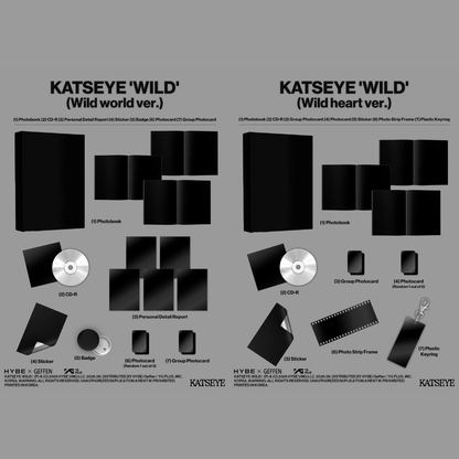 [PREORDER DEADLINE 21/7] KATSEYE 3rd EP 'WILD' - STANDARD