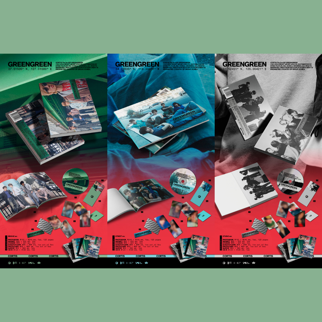 [PREORDER] CORTIS The 2nd EP [GREENGREEN] - STANDARD VER.