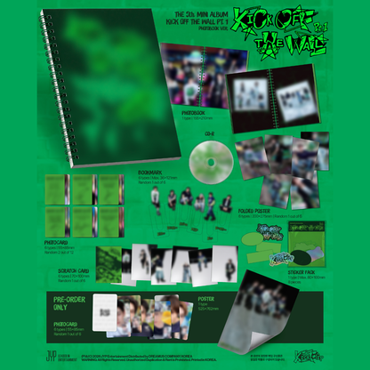 [PREORDER DEADLINE 3/10] KickFlip The 5th Mini Album "KICK OFF THE WALL Pt. 1" - Photobook ver.