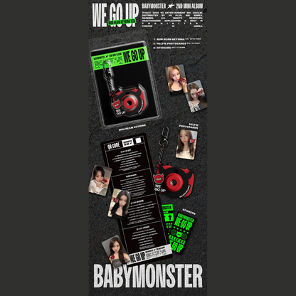 BABYMONSTER 2nd Mini Album WE GO UP - MINI BEAM KEYRING
