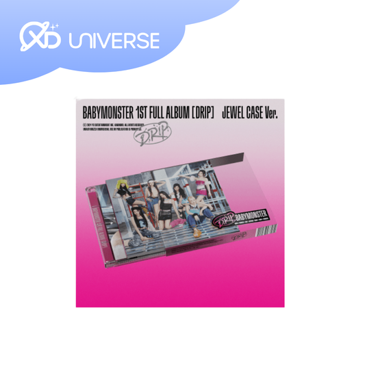 BABYMONSTER 1st Full Album DRIP - JEWEL CASE