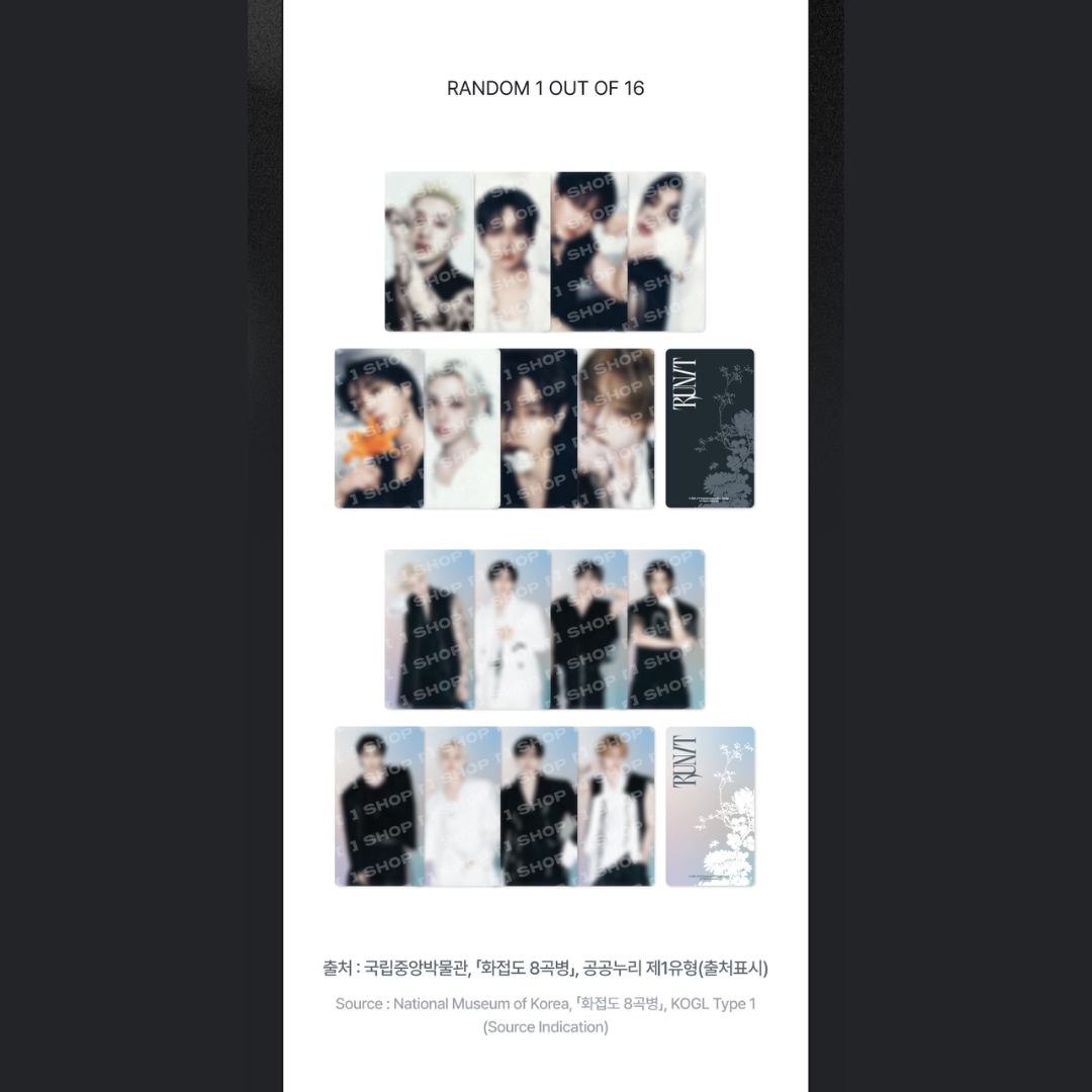 [PREORDER DEADLINE 3/8] Stray Kids World Tour <RUN IT SEOUL> Official Merch - SPECIAL TRADING CARD