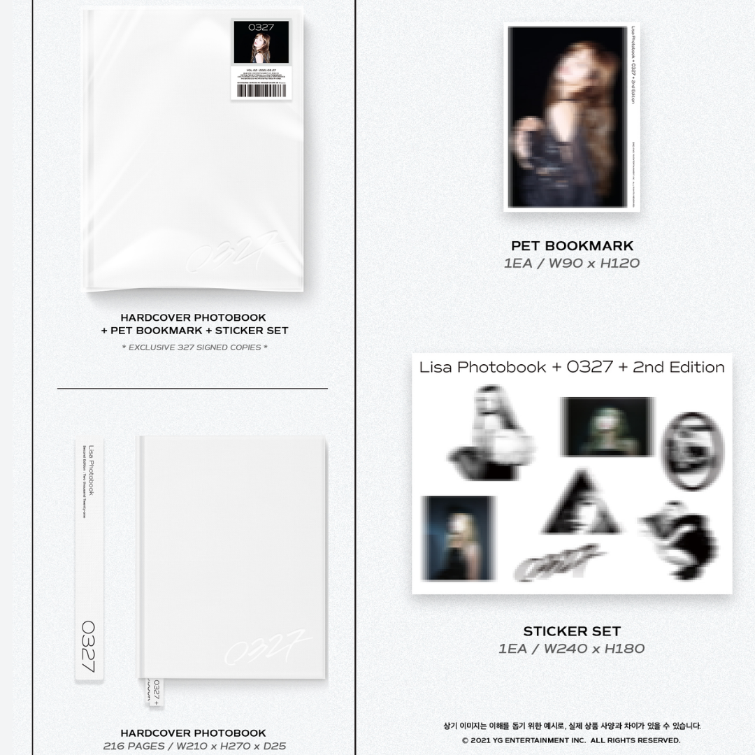BLACKPINK LISA - PHOTOBOOK VOL 2 2021.03.27