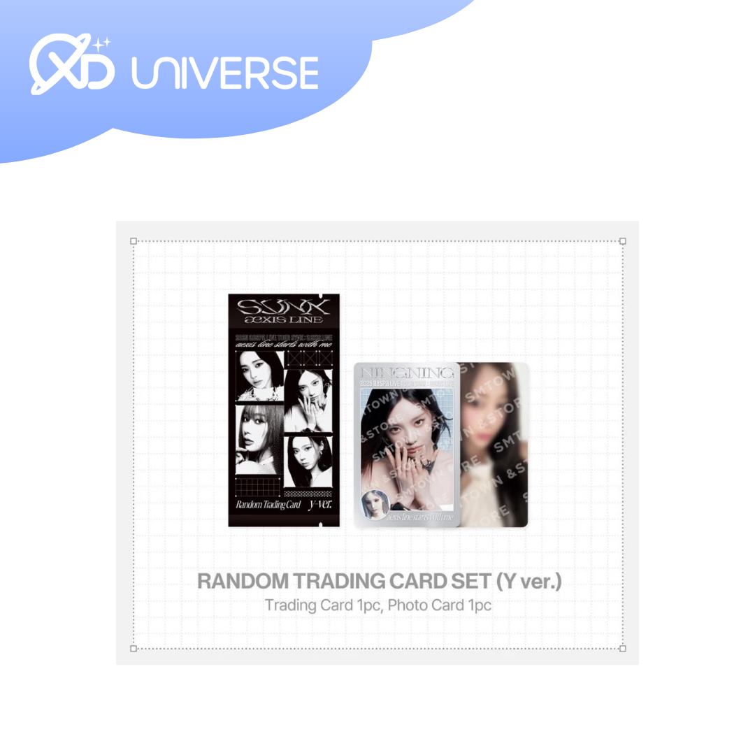 AESPA - SYNK : AEXIS LINE MD - RANDOM TRADING CARD - Y VER