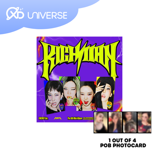 AESPA 6th Mini Album - RICH MAN - ENERGY ver