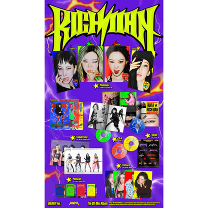 AESPA 6th Mini Album - RICH MAN - ENERGY ver