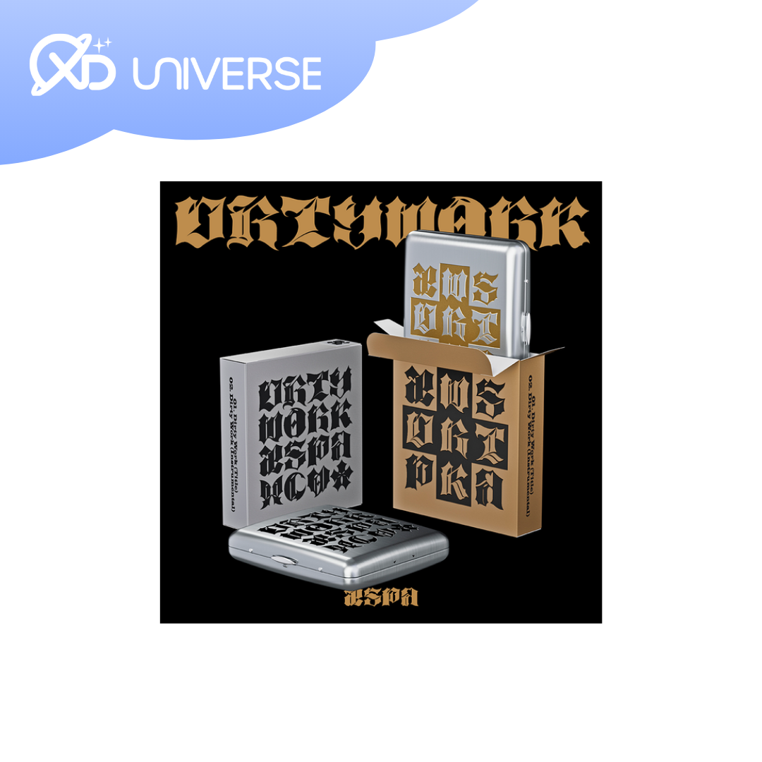 AESPA 1st Single Album - DIRTY WORK - Dirty Case ver