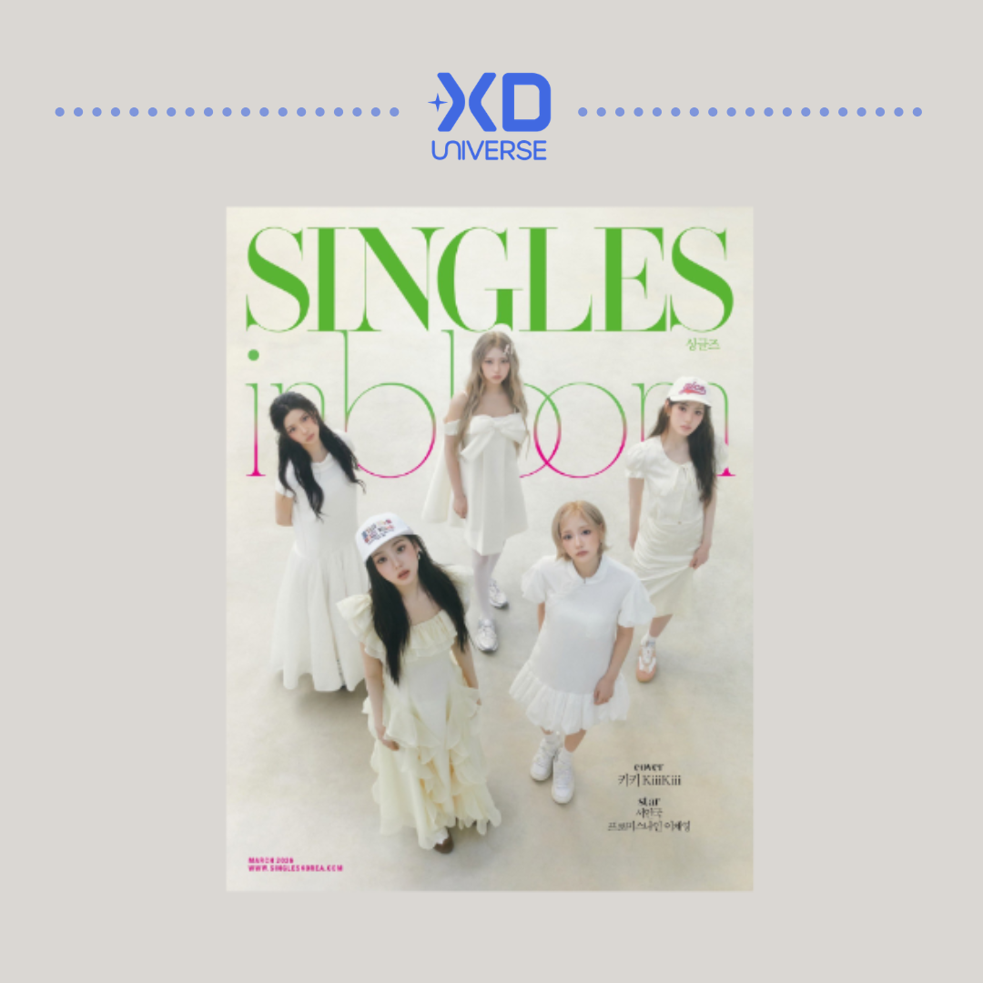 [PREORDER] KiiiKiii SINGLES Magazine March Issue