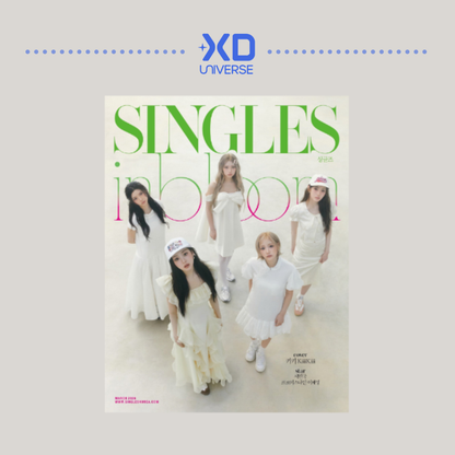 [PREORDER] KiiiKiii SINGLES Magazine March Issue