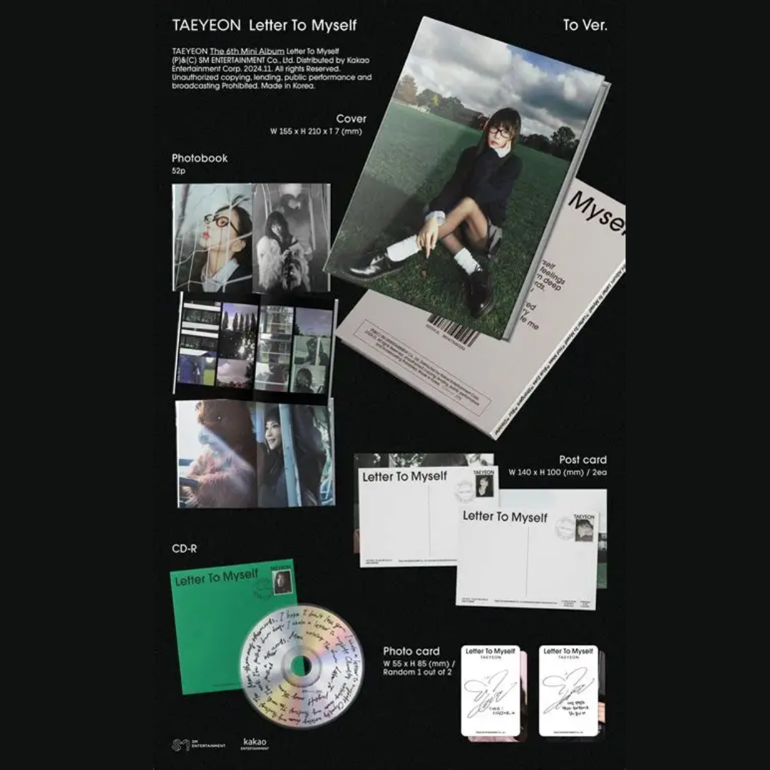 TAEYEON - LETTER TO MYSELF - TO VER